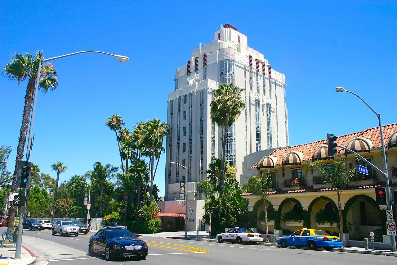 Sunset Tower Hotel, West Hollywood: Sunset Tower, Sunset Blvd. West Hollywood